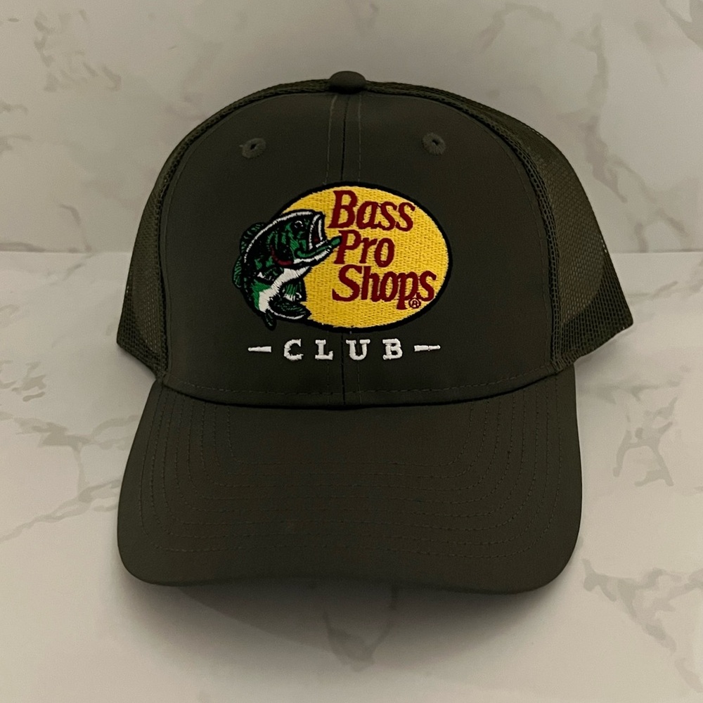 BRAND NEW! Bass Pro Shops Olive Green Club Hat